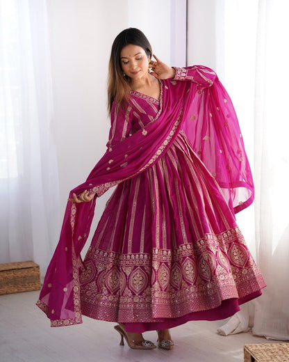 Rangrez Royale Classic Charm Anarkali Set