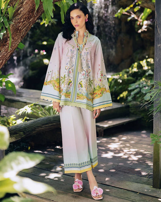 Petals & Grace Breezy Summer Look Digital Print Co-ords Set