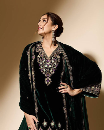 Velvet Majesty Symphony Ensemble Suit Set
