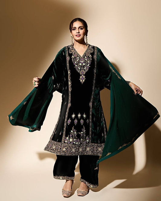 Velvet Majesty Symphony Ensemble Suit Set