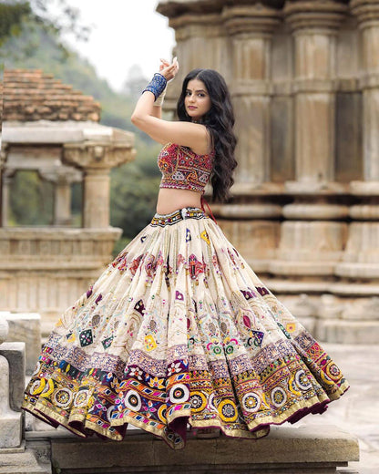 Navraas Couture Mirror Tales of Tradition Navratri  Special Chaniya Choli