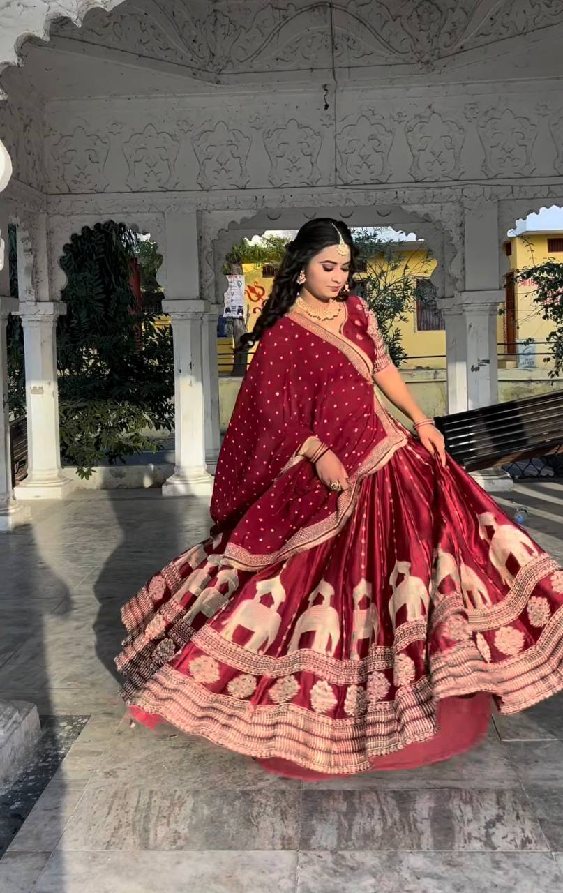 Rajgharana Threads of Royalty wedding Lehenga Choli