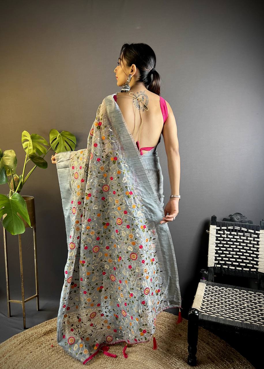 Exquisite Handwoven Masterpieces Saree