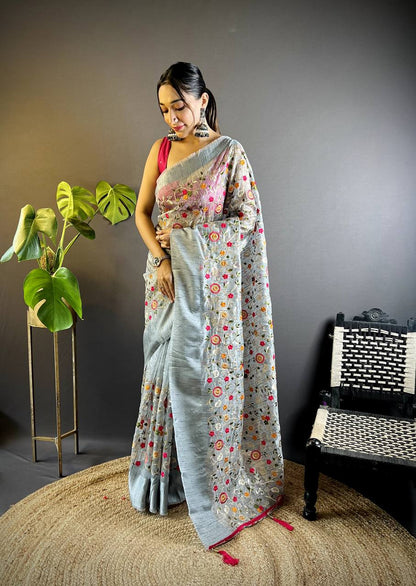 Exquisite Handwoven Masterpieces Saree