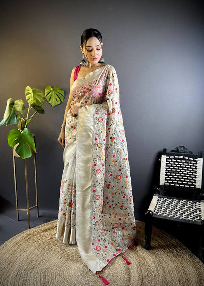 Exquisite Handwoven Masterpieces Saree