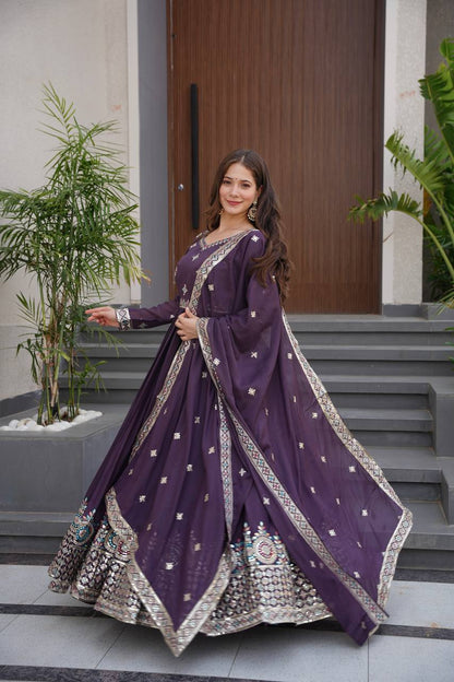 Rangrez Glamour & Modern Grace Anarkali Set