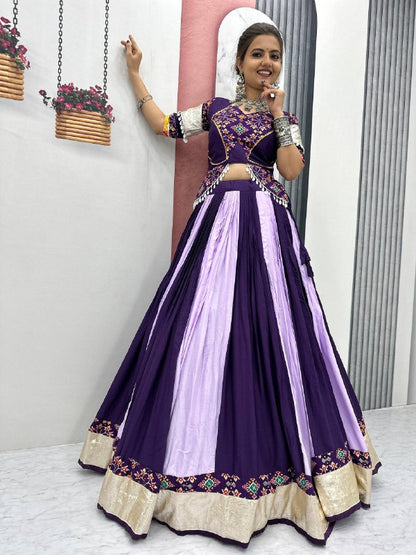 Hiya Traditional Festive Mirror Work Lehenga Choli