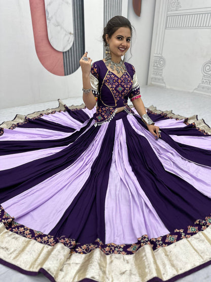 Hiya Traditional Festive Mirror Work Lehenga Choli