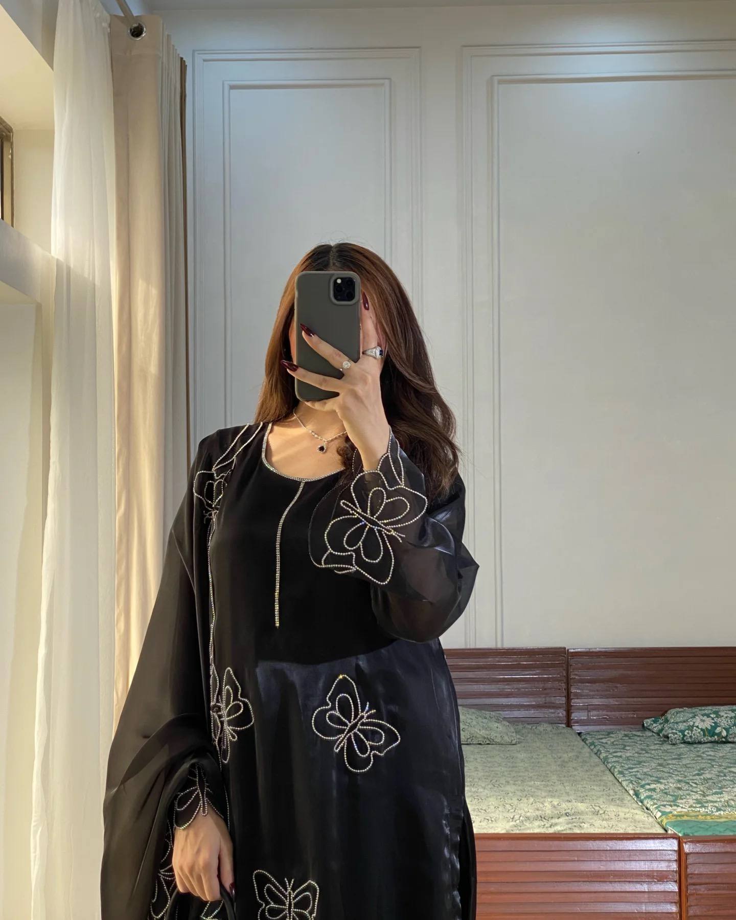 Butterfly Noir Elegant Black Suit Set