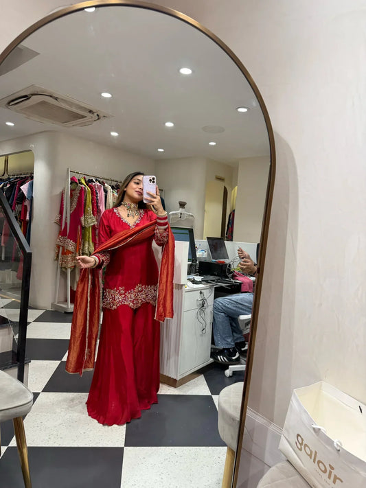 Chahat Three Piece set