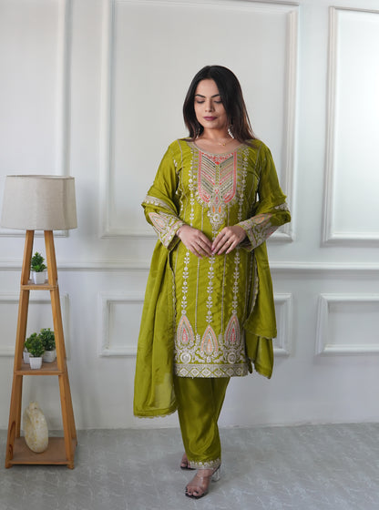 Elegance Redefined Designer Party Wear Look Suit