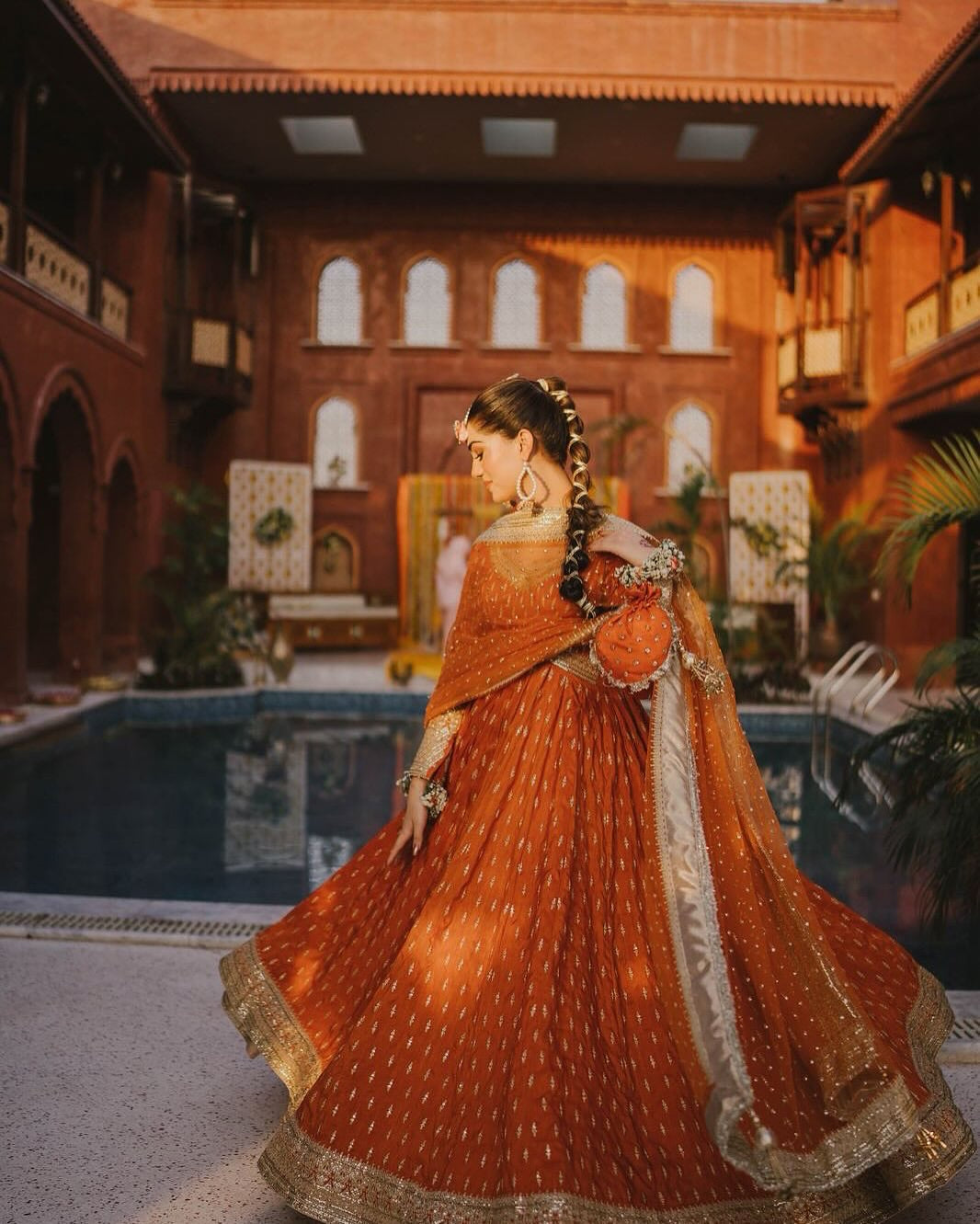 Mehr-e-Gul Sunshine Yellow Ethnic Gown
