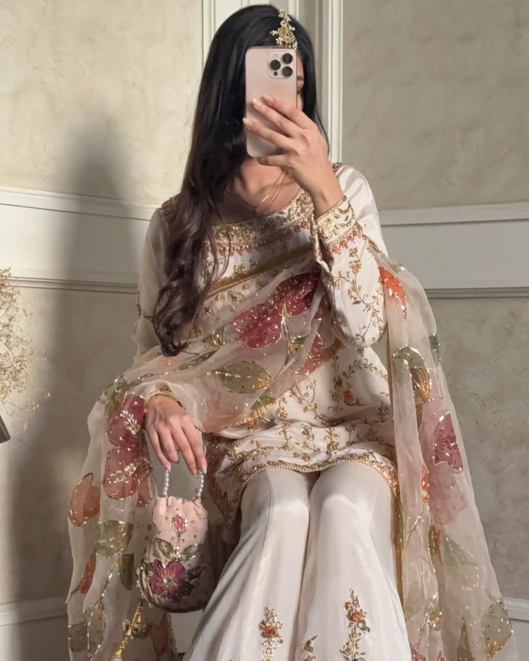 Sunshine Yellow Charm Sharara Set
