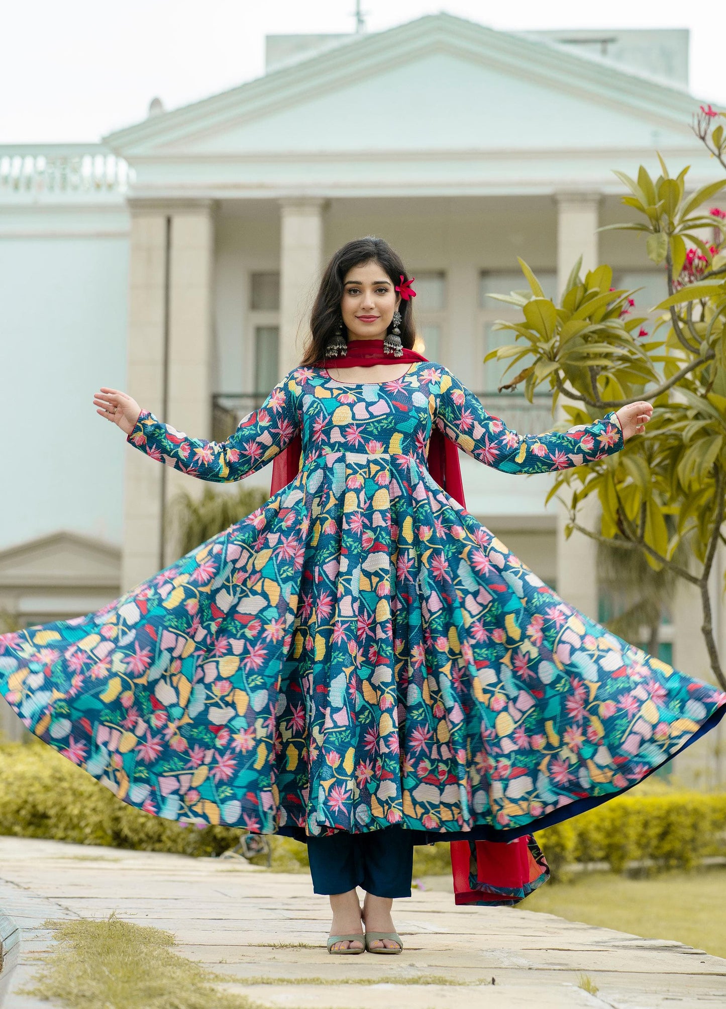 DHRITI ANARKALI SUIT SET