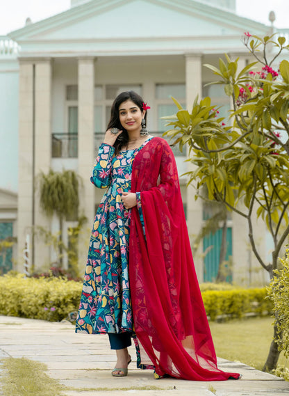 DHRITI ANARKALI SUIT SET