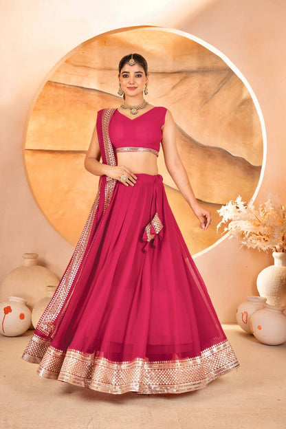 Black Colored Traditional Lehenga Choli