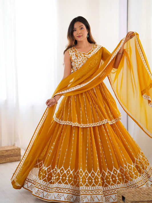 Urban Royalty  Faux Georgette Sharara Suit