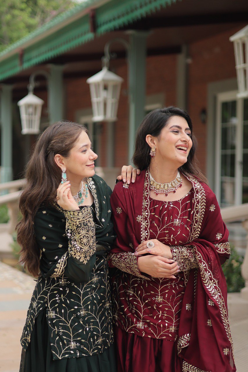 Regal Radiance Sharara Set
