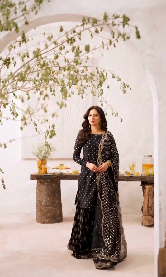 Black Elegance Tradition Meets Georgette Sharara