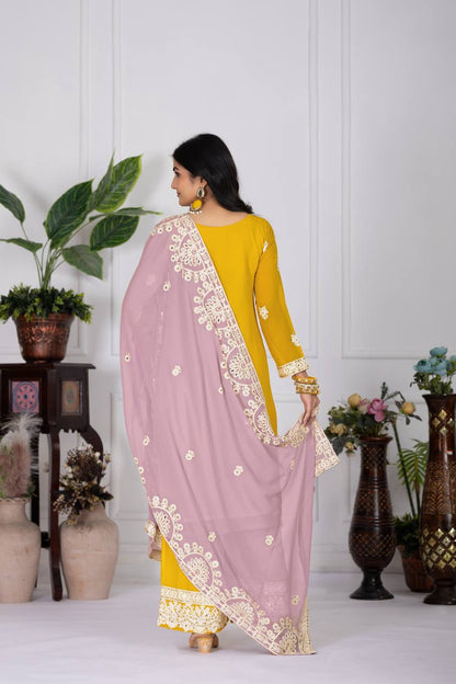 Zehra Festive Embroidery Designer Party Wear Suit