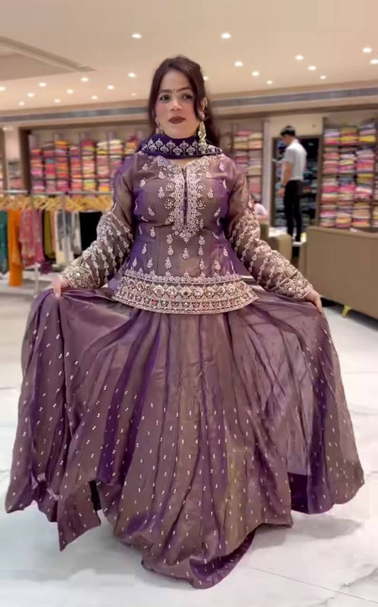 Aayat Heritage Vibe Embroidery & Moti Work Lehenga Top