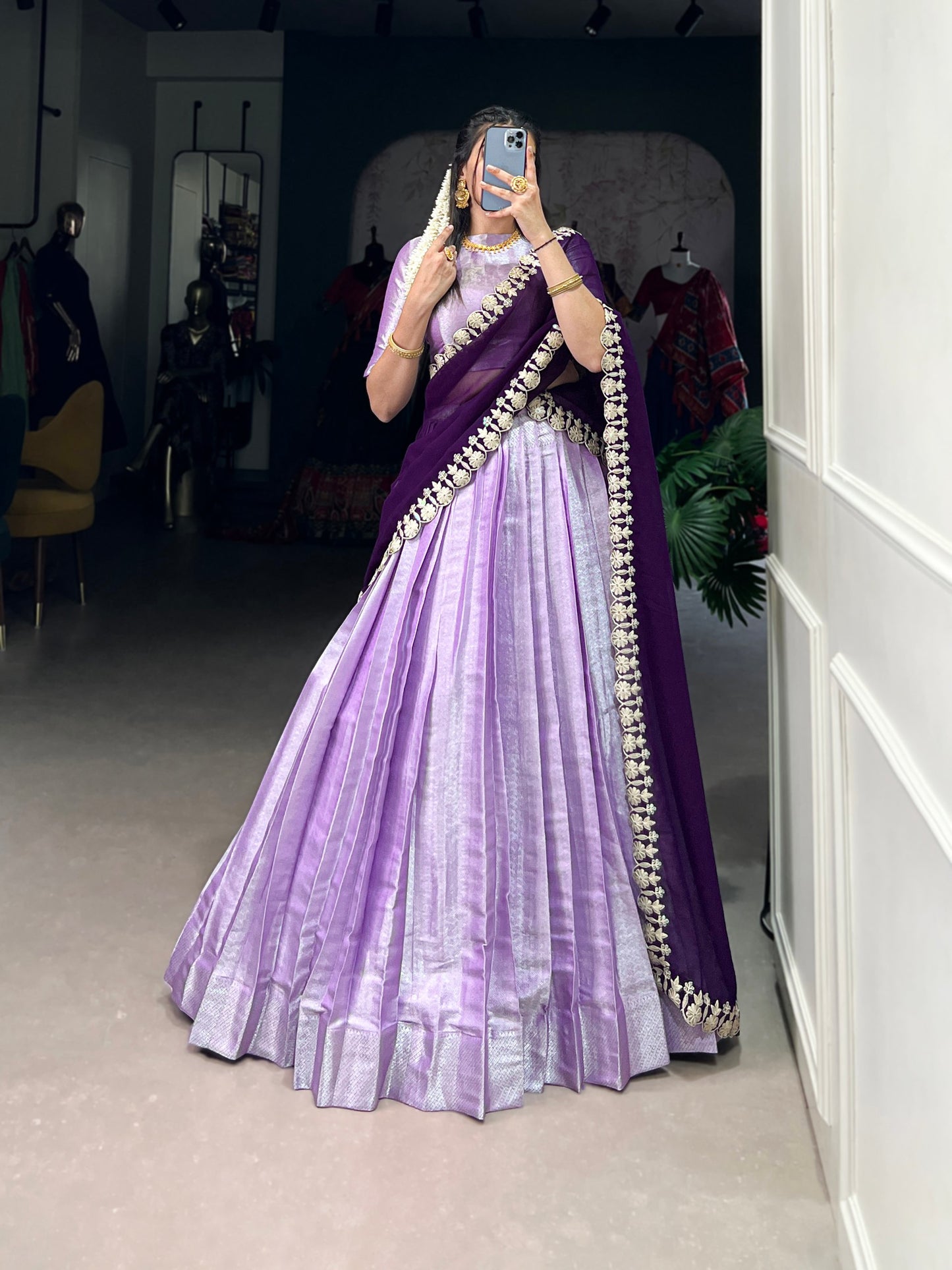 Queens of Celebration  Embroidered Dreams in Every Drape Lehenga Choli