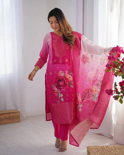 Graceful Digital print for the Modern Muse Suit Set