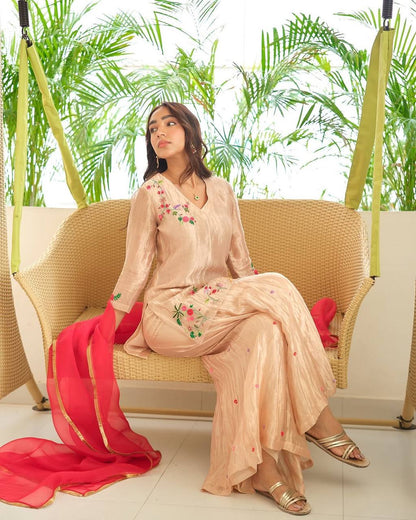 Zarish Embroidered Sharara