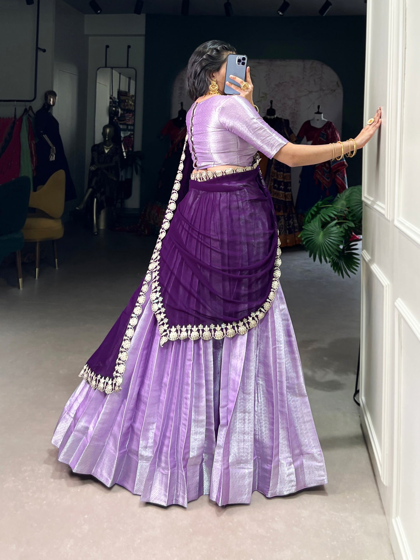 Queens of Celebration  Embroidered Dreams in Every Drape Lehenga Choli