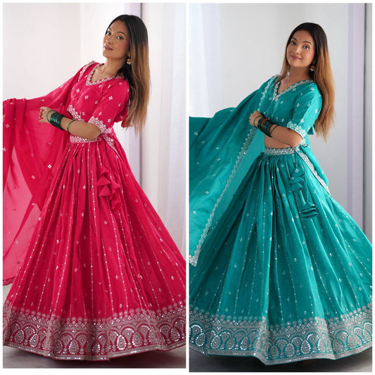 Tejasvi Traditional Twirl Fresh Festive Lehenga Choli