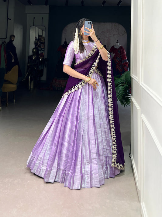 Queens of Celebration  Embroidered Dreams in Every Drape Lehenga Choli