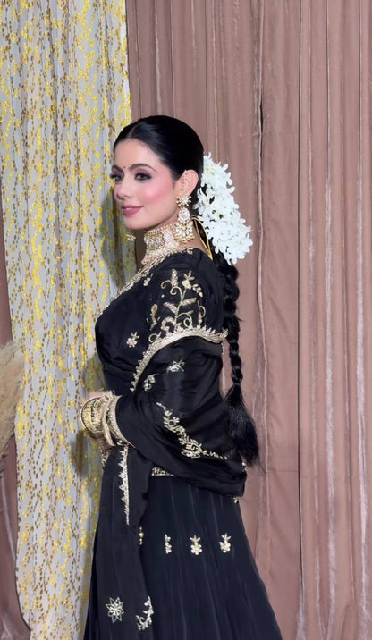 Rangrez Riwayat Woven in Heritage Sharara Set