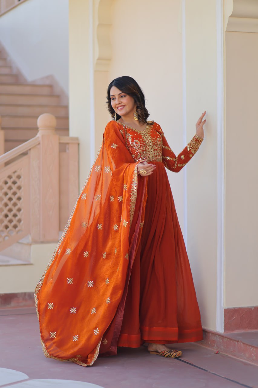Riwaayat Royale New Designer Party wear Readymade Gown