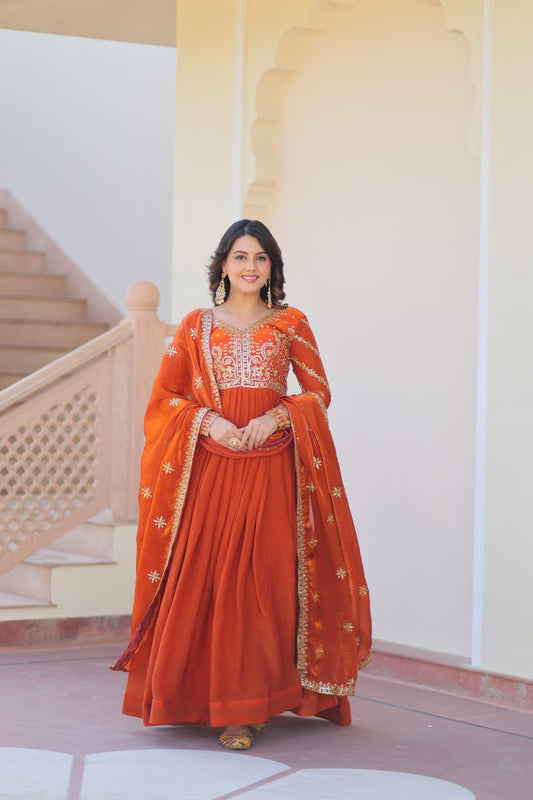 Riwaayat Royale New Designer Party wear Readymade Gown