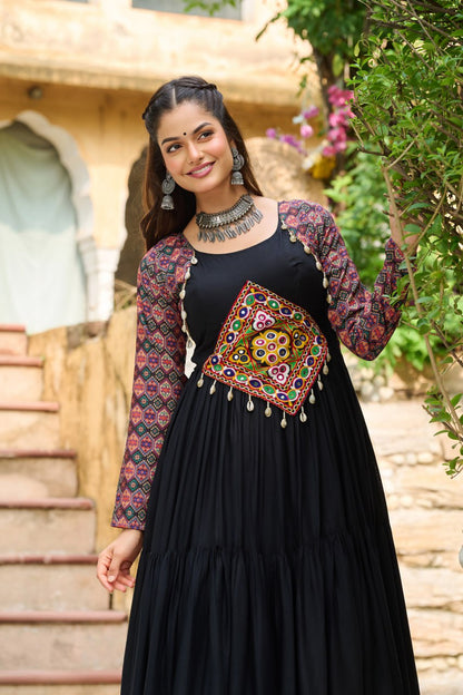 Aarohi's Garba Glam Anarkali Gown