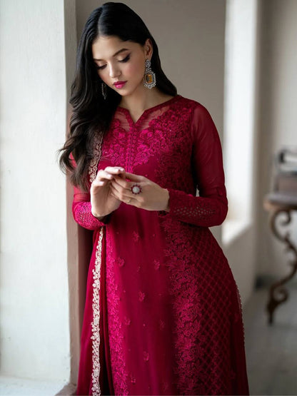 Zeenat Heavy Faux Georgette Party Wear Suit