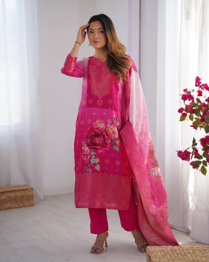 Graceful Digital print for the Modern Muse Suit Set