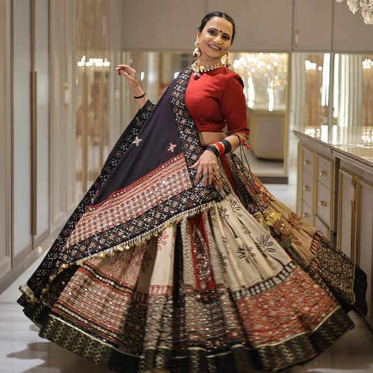 Rhea Raas Dance of Devotion Lahenga Choli