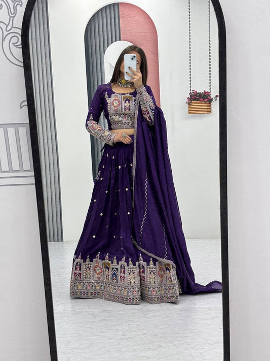 Zahira Royale Ensemble Vichitra Lahenga Choli