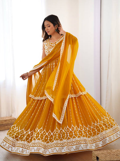 Urban Royalty  Faux Georgette Sharara Suit